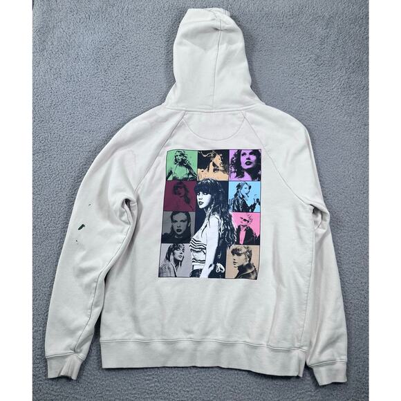 Taylor Swift Hoodie 2023 Eras Tour Women's Medium Concert Sweatshirt Swifty Fans - Picture 4 of 11